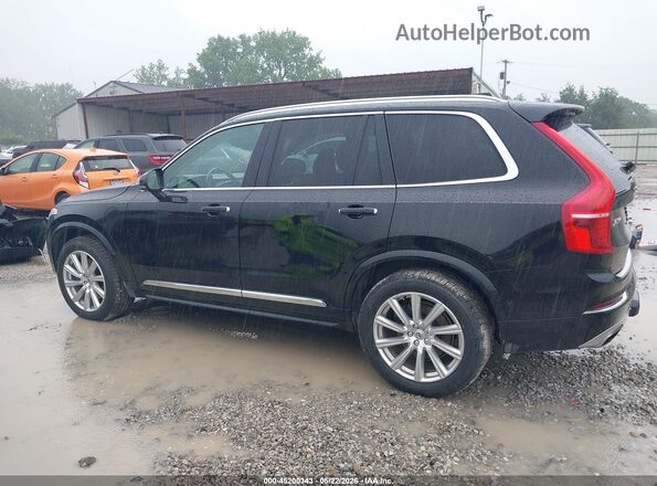 YV4BC0PL5H1114448 2017 VOLVO XC90 HYBRID Black სალონის 360-გრადუსიანი ხედი