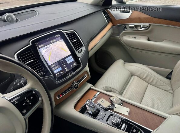 YV4BC0PL9G1048520 2016 VOLVO XC90 Золотой Вид наклейки с VIN-кодом