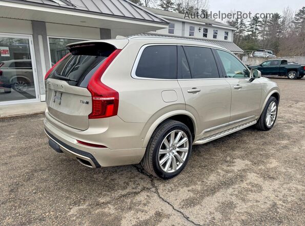 YV4BC0PL9G1048520 2016 VOLVO XC90 Золотой Передняя правая четверть
