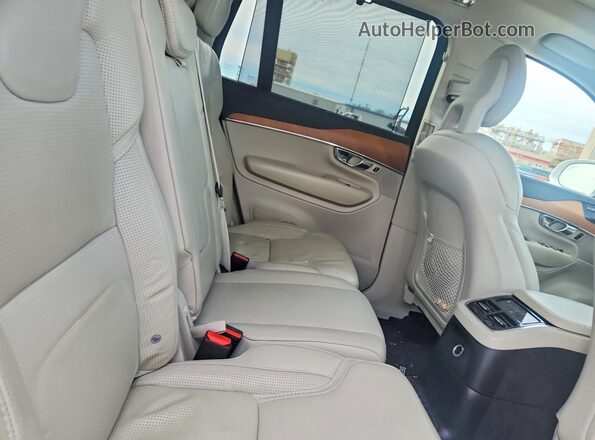YV4BR0CL5L1618687 2020 VOLVO XC90 Белый Вид задней части салона