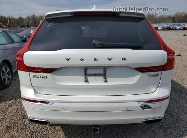 YV4BR0DL3J1010159 2018 VOLVO XC60 White Հետևի տեսք
