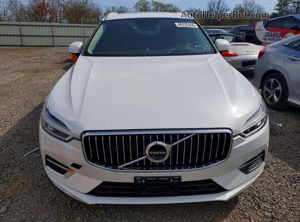 YV4BR0DL3J1010159 2018 VOLVO XC60 White Դիմացի տեսք