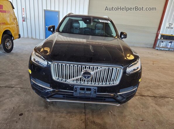 YV4BR0PL1J1195372 2018 VOLVO XC90 Черный Вид спереди