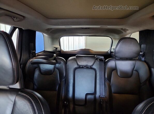 YV4BR0PL1J1195372 2018 VOLVO XC90 Черный Вид задних сидений