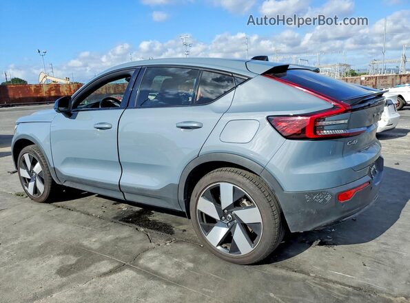 YV4ED3GL3P2059941 2023 VOLVO C40 Charcoal Trasero izquierdo