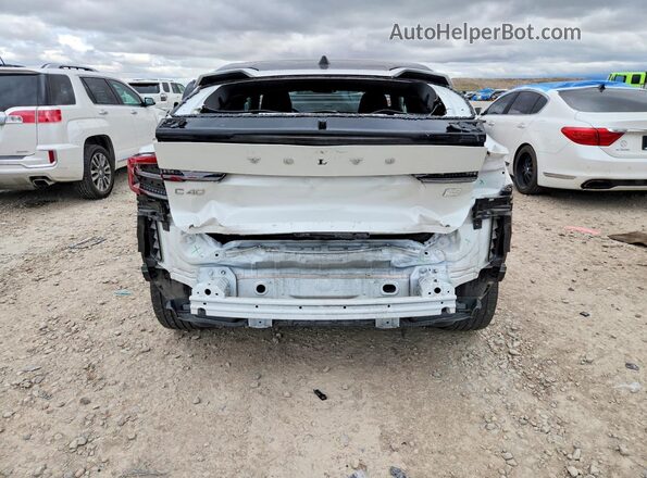 YV4ED3GL7P2053639 2023 VOLVO C40 White Rear view