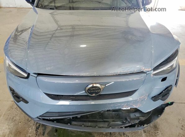 YV4ED3GM2P2028401 2023 VOLVO C40 Серебряный Вид подкапотного пространства