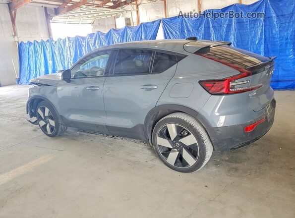 YV4ED3GM2P2028401 2023 VOLVO C40 Серебряный Задняя левая четверть