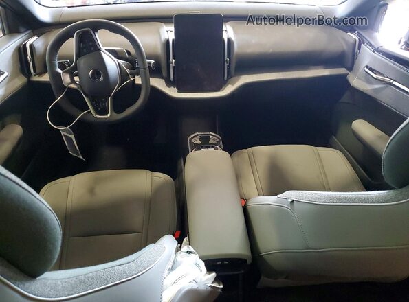 YV4EK3ZL0SS156929 2025 VOLVO EX30 White Առջևի վահանակի տեսք