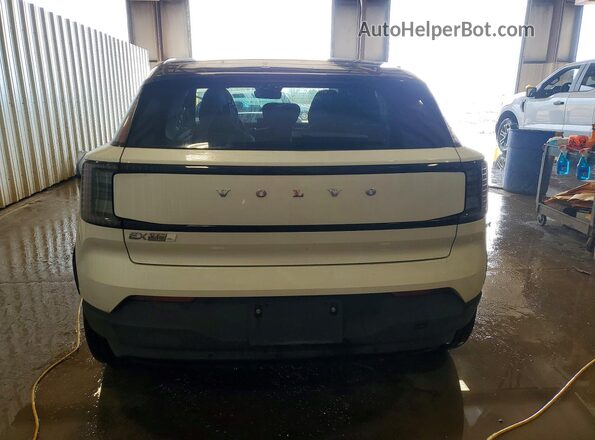 YV4EK3ZL0SS156929 2025 VOLVO EX30 White Հետևի տեսք