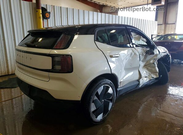 YV4EK3ZL0SS156929 2025 VOLVO EX30 White Հետևի աջ