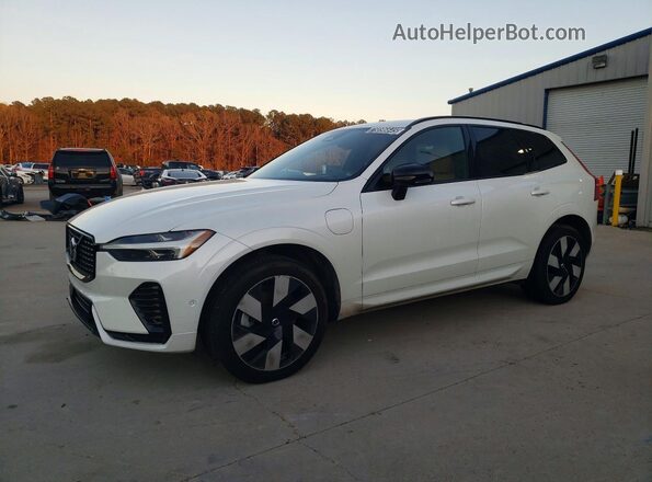YV4H60DM7R1829649 2024 VOLVO XC60 White Առջևի ձախ երեք քառորդ տեսարան