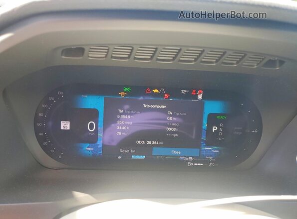 YV4H60LE9R1188692 2024 VOLVO XC90 Серый Вид щитка приборов