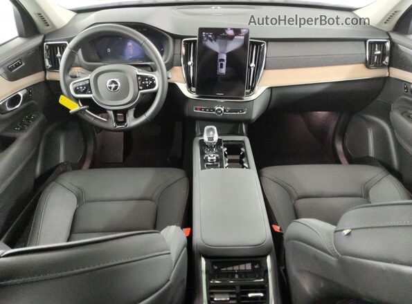 YV4H60PB9S1377669 2025 VOLVO XC90 Белый Вид панели приборов