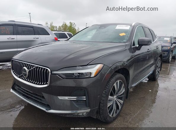 YV4L12RL3N1088723 2022 VOLVO XC60 Серый Передняя левая четверть