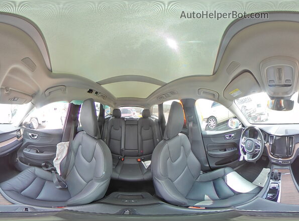 YV4L12RNXP1194963 2023 VOLVO XC60 Серебряный Панорамный вид салона 360°