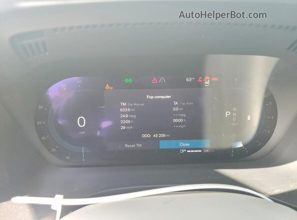 YV4L12RV1P1380536 2023 VOLVO XC60 Белый Вид щитка приборов