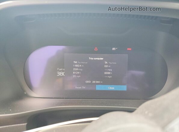 YV4L12UNXP2114157 2023 VOLVO XC40 Белый Вид щитка приборов