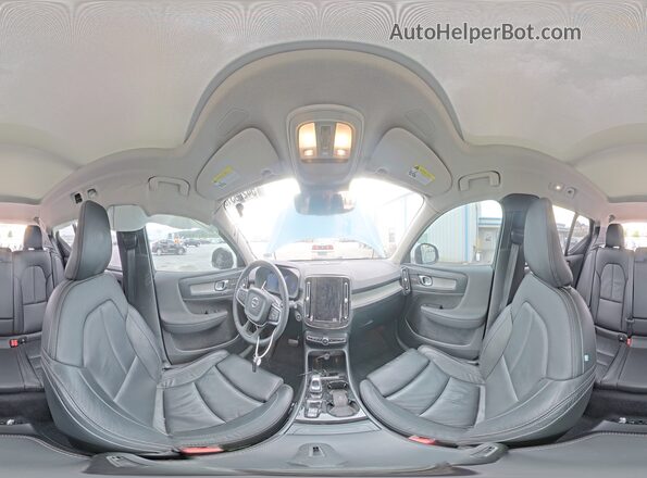 YV4L12UX2P2023689 2023 VOLVO XC40 Blue Vista interior de 360 grados