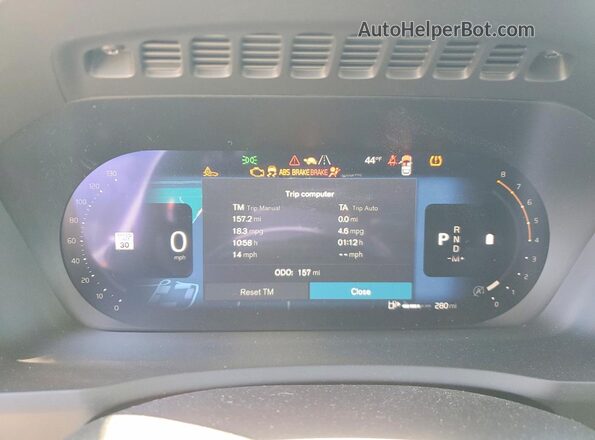 YV4M12PJ1T1494471 2026 VOLVO XC90 Белый Вид щитка приборов