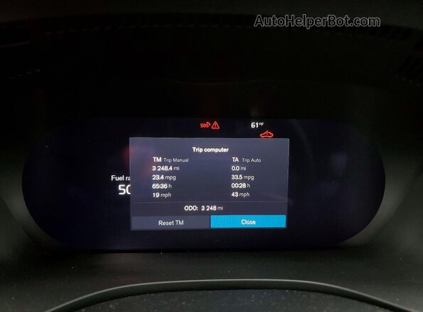 YV4M12RM7T1422570 2026 VOLVO XC60 Черный Вид щитка приборов
