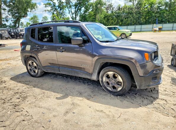 ZACCJAAB7HPF50205 2017 JEEP RENEGADE Серый Передняя правая четверть