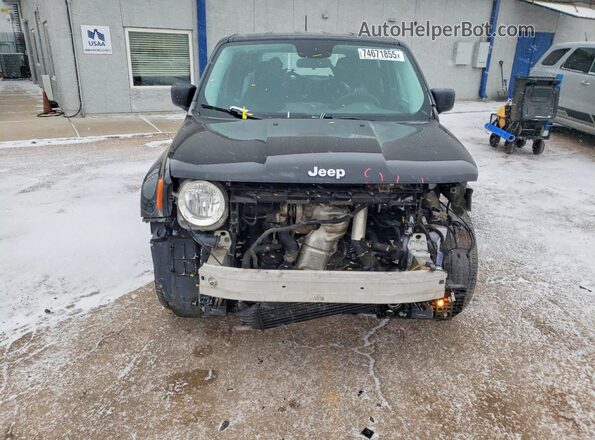 ZACCJAAH3HPF23782 2017 JEEP RENEGADE Черный Вид спереди