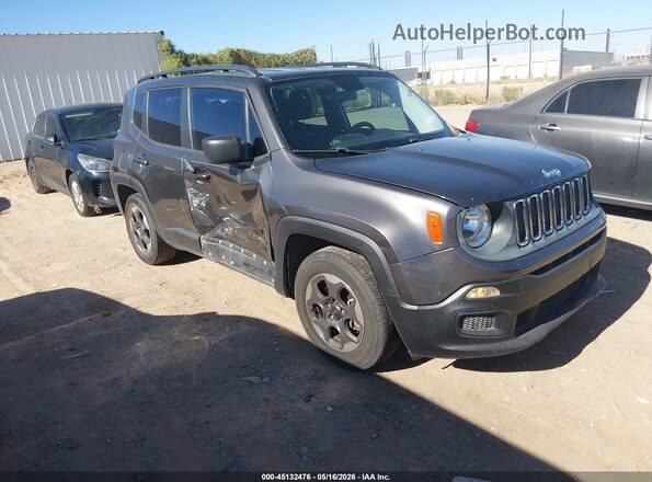 ZACCJAAT2GPD81167 2016 JEEP RENEGADE Gray წინა მარჯვენა
