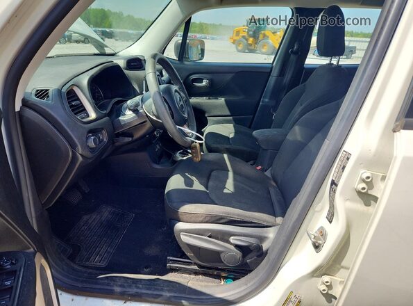 ZACCJAAT3GPE19554 2016 JEEP RENEGADE White წინა სალონის ხედი