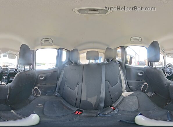 ZACCJAAT3GPE19554 2016 JEEP RENEGADE White სალონის 360-გრადუსიანი ხედი