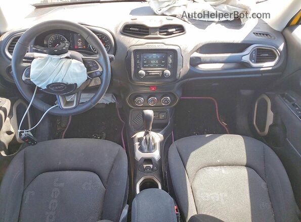 ZACCJAAT8GPC94101 2016 JEEP RENEGADE Желтый Вид панели приборов