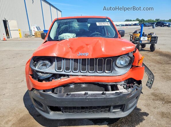 ZACCJAAT8GPD26996 2016 JEEP RENEGADE Оранжевый Вид спереди