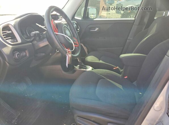ZACCJABB0HPF12877 2017 JEEP RENEGADE Серебряный Вид салона спереди