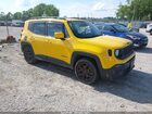 2018 Jeep Renegade Latitude Fwd Yellow vin: ZACCJABB0JPH58270