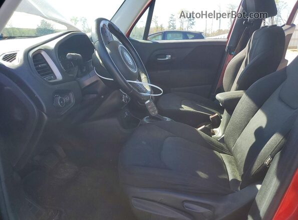ZACCJABB2HPF69307 2017 JEEP RENEGADE Red Vista interior delantera