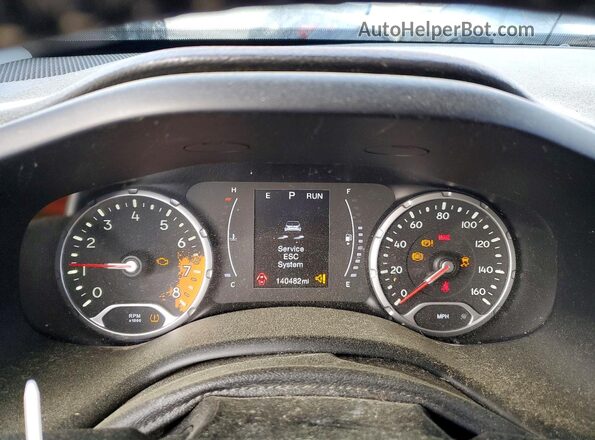 ZACCJABB2HPF69307 2017 JEEP RENEGADE Red Vista del cuadro de instrumentos