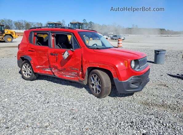 ZACCJABB2HPF69307 2017 JEEP RENEGADE Red Delantero derecho