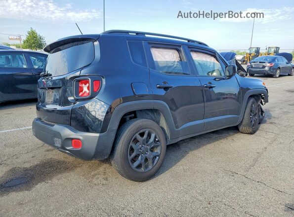 ZACCJABB3HPF07916 2017 JEEP RENEGADE Black Задня права чверть