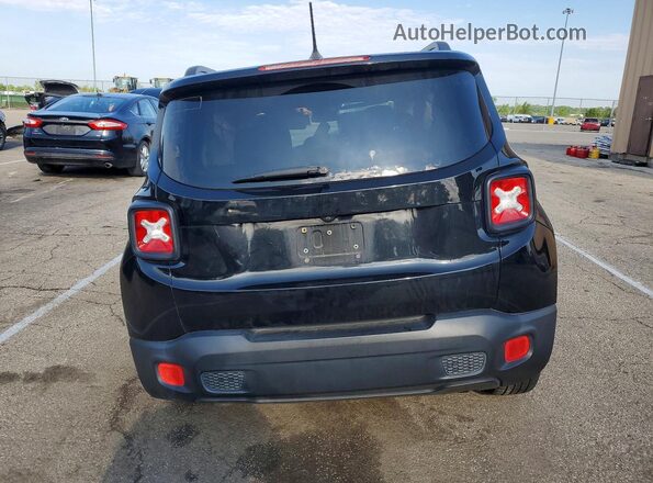 ZACCJABB3HPF07916 2017 JEEP RENEGADE Black Вид ззаду