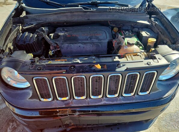 ZACCJABB3HPF84463 2017 JEEP RENEGADE Black Widok wnętrza z tyłu