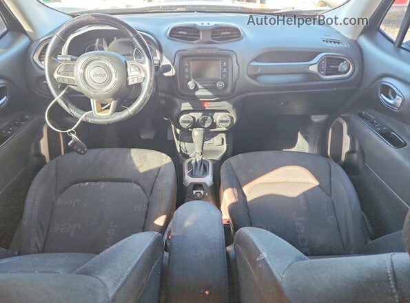 ZACCJABB3HPF84463 2017 JEEP RENEGADE Black Widok deski rozdzielczej