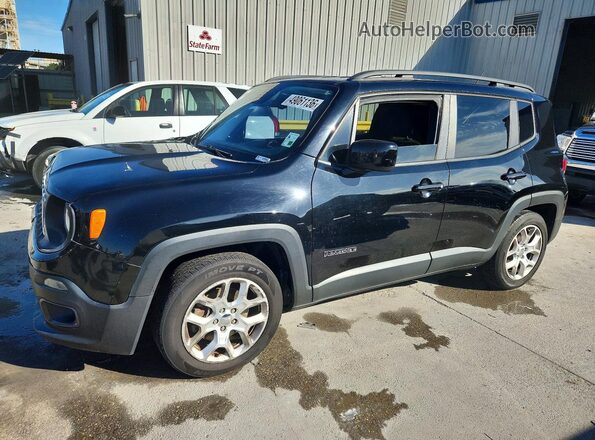 ZACCJABB3HPF84463 2017 JEEP RENEGADE Black Przód lewy