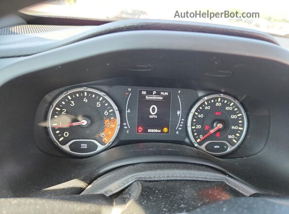 ZACCJABB3JPH57730 2018 JEEP RENEGADE Серый Вид щитка приборов