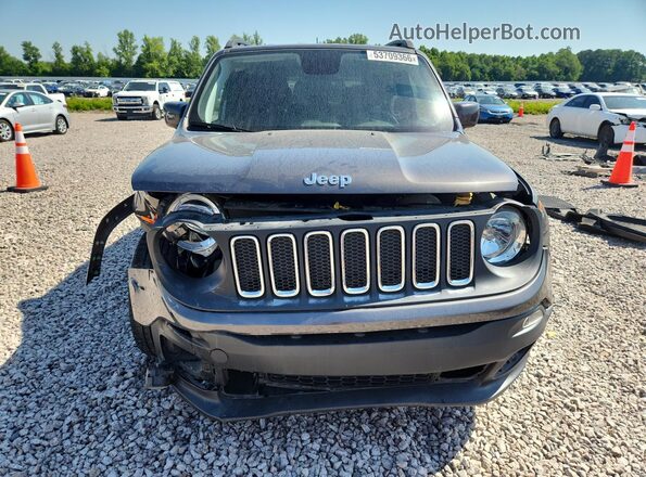 ZACCJABB3JPH57730 2018 JEEP RENEGADE Серый Вид спереди