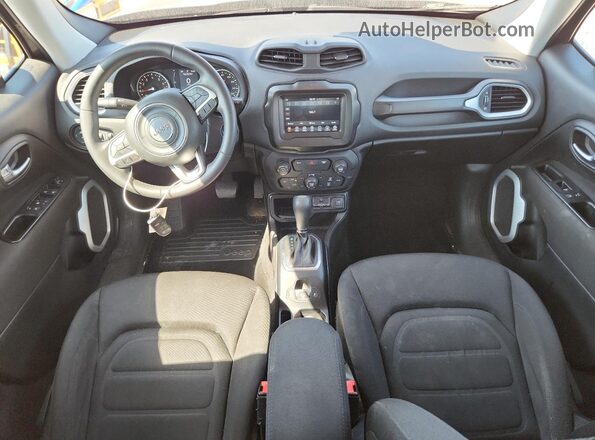 ZACCJABB3JPH57730 2018 JEEP RENEGADE Серый Вид панели приборов