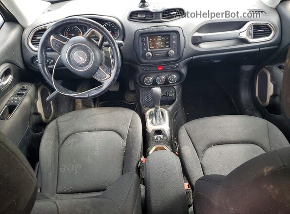 ZACCJABB5HPF64425 2017 JEEP RENEGADE Серый Вид панели приборов