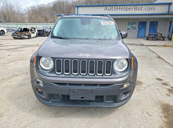 ZACCJABB5HPF64425 2017 JEEP RENEGADE Серый Вид спереди