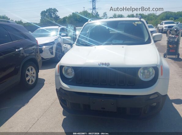 ZACCJABB5HPG47501 2017 JEEP RENEGADE White Widok zestawu wskaźników