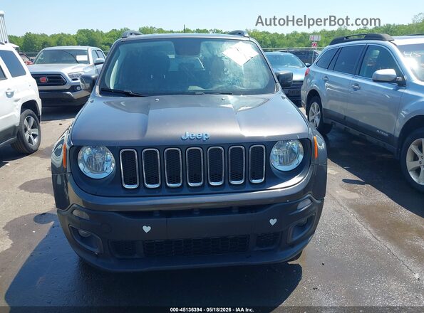 ZACCJABB7JPH25203 2018 JEEP RENEGADE Серый Вид щитка приборов