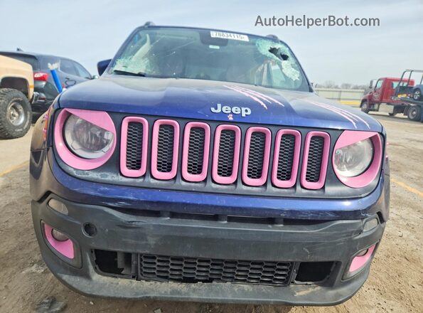 ZACCJABB7JPH84932 2018 JEEP RENEGADE Синий Вид спереди
